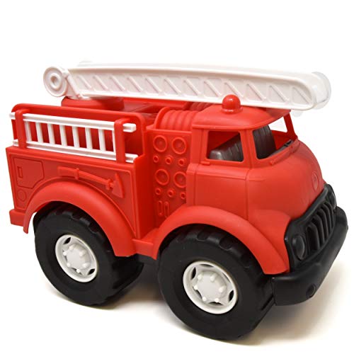 image for Number 1 in Gadgets Fire Truck Toy for Kids and Toddlers, Large Plasti