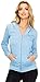 Women's Full Zip Hoodie Jacket - Slim Fit Thin Lightweight Long Sleeve Hooded Zip Up Sweatshirt Athletic Workout