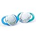 Chicco Pacifier Hard Shield, Blue, 4 Months Plus
