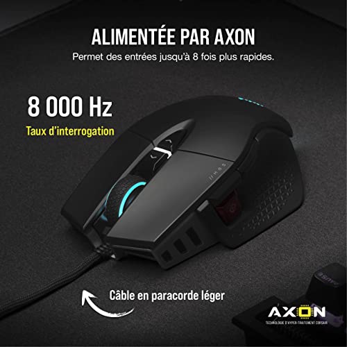 M65 RGB ULTRA Souris Gaming FPS Personnalisable – Noir