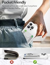 for Magsafe Wallet with Grip, 6-Card