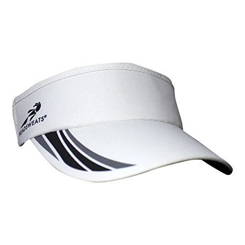 Headsweats Unisex-Adult Supervisor, White/Grey, One Size Fits Most