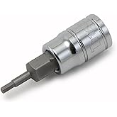 Titan 15651 1/4-Inch Drive x 3/32-Inch Hex Bit Socket