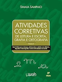 Livro Atividades corretivas de leitura e escrita, grafia e ortografia