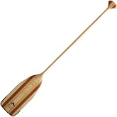 BENDING BRANCHES Arrow Wood Canoe Paddle &ndash; 18-Laminate Basswood Shaft, Hardwood Blend Blade with Rockgard Tip, Classic Straight Shaft Design for Recreational Rivers &amp; Lakes