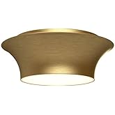 Alora Mood FM523013BG Emiko Flush Mount, Brushed Gold