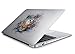 iCasso Removable Vinyl Decal Sticker Skin for Apple MacBook Pro Air Mac 13