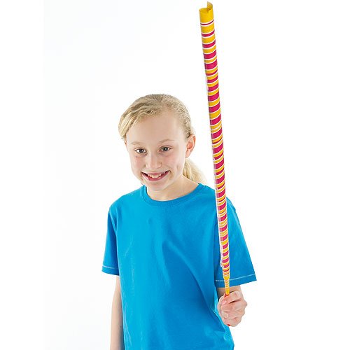 Baker Ross Paper Sword Stick Flickers (Pack of 6) Party Bag Fillers and Party Favors for Boys & Girl