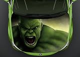 Hulk Superhero Full Color Car Hood Vinyl, Car Vinyl Graphics gc 1113