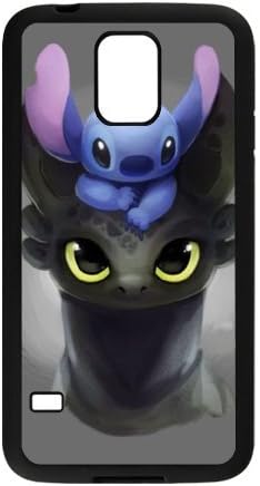 RAROFU Lilo and Stitch Cartoon Cases Case for Samsung Galaxy S5