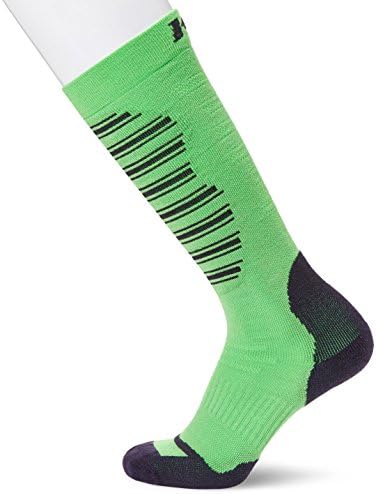 Kold Feet Men's Knee-High Merino Wool Ski Socks Lightweight Performance Warm Outdoor Snowboard Skiing Socks Large Green