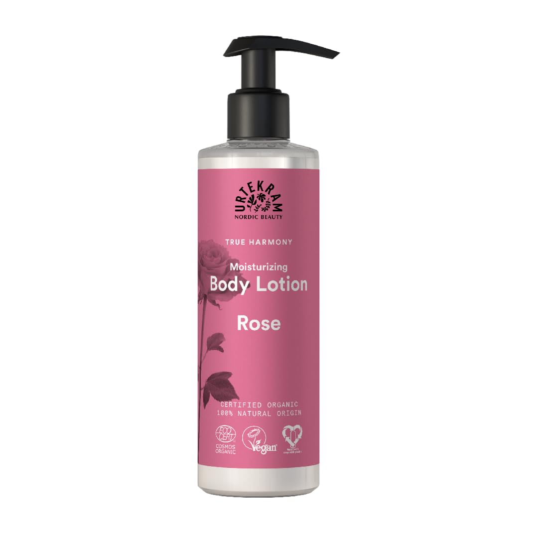 Urtekram Organic Rose Body Lotion, 245 ml