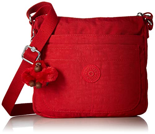 Kipling Women's womens Sebastian Crossbody Bag,  Cherry, One Size