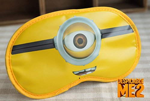 CJB Despicable Me Minions Eye Mask for Sleeping Travel Games