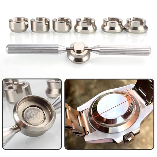 Watch Repair Tool Fit for Rolex - 5537 Back Case Opener, Hand Held Watch Case Remover Kit