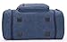 Canvas Duffel Bag, Aidonger Vintage Canvas Weekender Bag Travel Bag Sports Duffel with Shoulder Strap (Dark Blue)