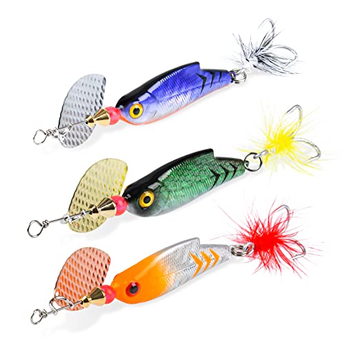 Booms Fishing SP2 スピナーベイト バス釣り ルアー spinnerbaits ルアーセット 25g 87mm 3色セット