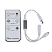 LEDMO Mini Remote Controller for Single Color LED Strip lights, Wireless IR Dimmer for 12V DC LED Strips
