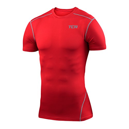 Men's Boys' TCA Pro Performance Compression Base Layer Short Sleeve Thermal  Top-RMS