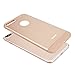 iPhone 7 Plus Case,Veatool [Metal Series] One-Piece Matte Back and TPU Bumper Cushion Cover for iPhone 7 Plus(2016)(Gold)