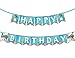 Moana Inspired Happy Birthday Banner Party Supplies for Tropical Luau Summer Party Baby Shower Set of 1