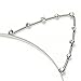 Pixnor Crystal Shape In Cat Ears Child Adult Hair Bands Silver