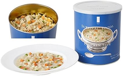 Amazon 非常食 長期保存食サバイバルフーズ 小缶フルセット クラッカー シチュー2品 雑炊２品 計３０食セット サバイバルフーズ おかゆ 雑炊 通販