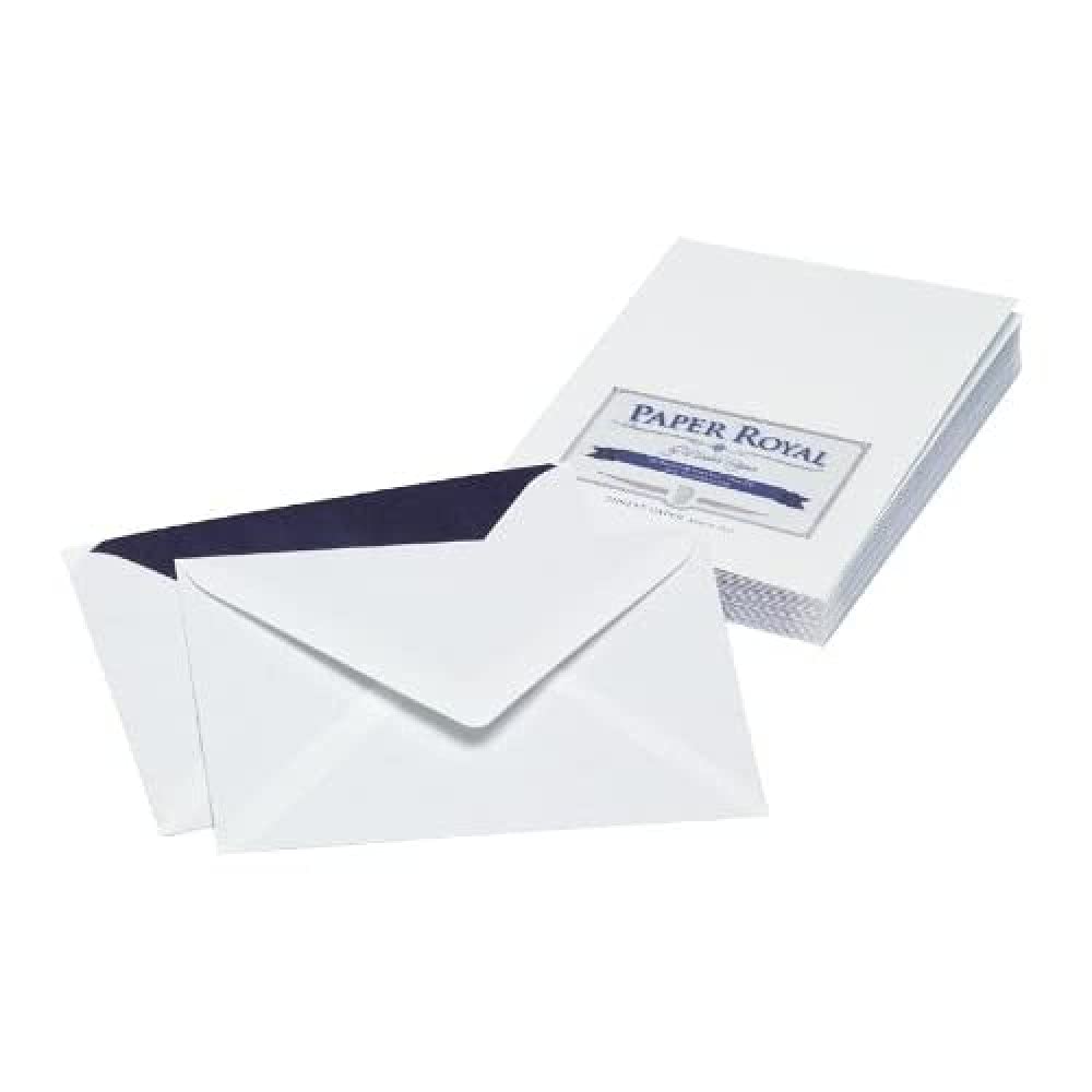 Rössler 2031831009 C6 Royal Paper Envelope - Blue/White