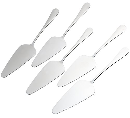 Pack of 5 Stainless Steel Pie Cake Server - Thumbnail 4