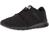 adidas Women's CF QT Racer W Sneaker, Core Black, Core Black, Ftwr White, 5.5 M US