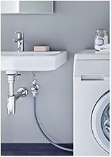 GROHE Angle Valve 1/2" Chrome 22036000 Neutral Handle Self-Sealing view 2