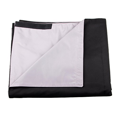 ETone Professional Dark Cloth Focusing Hood For 4x5 Large Format Cameras - Silver/Black Wrap