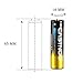 6800mAh 18650 Rechargable Battery(Button Top),10 Packs 3.7V Li-ion Batteries for Led Flashlight