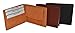Boys Slim Compact Flap Id and Coin Pocket Bifold Wallet (Brown)