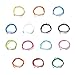 Dealglad 100pcs Candy Colorful Voile String Ribbon Organza Necklace Cords Chain