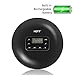 Rechargeable Portable CD Player, HOTT Personal Compact Player with Headphones, Walkman CD Player Anti-Scratch Skip Protection, USB Charging Cable LCD Display Disc Player