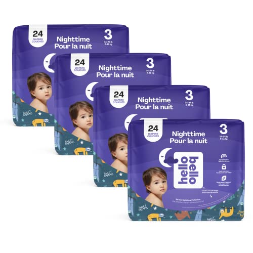Hello Bello Premium Overnight Baby Diapers I Affordable Hypoallergenic