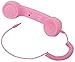 AshopZ Retro Telephone Handset 3.5mm Cell Phone Receiver for Iphone,Pink