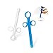 ACVIOO Lubricant Shooter Personal Lubricant Applicator Launcher Tube Injector with Marking,Blue&White(2 pcs in one Package)