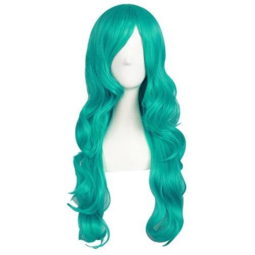 image for MapofBeauty 24 Inch/60cm Charming Synthetic Fiber Long Wavy Hair Wig W