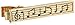 Status Men's Tie Bar Music Notes, Gold, One Size