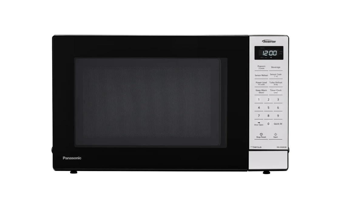 Photo 1 of ***Selling For Parts Only*** ***Door Unfunctional***
Panasonic 1.2 cu. ft. Inverter Microwave 1250W - NN-SN68QB