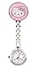 Meta-U Cat Clip-on Pendant Nurse Fob Brooch Pocket Watch