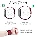 Wepro Bands Replacement Compatible with Fitbit Versa SmartWatch, Sports Watch Band Strap Wristband for Women Men Kids, Large, Wine Red