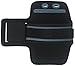 Note 3 Case, Boriyuan New Adjustable Gym Jogging Running PU Leather Sport Armband Protective Case Pouch with Key Earphone Holder Slot for Samsung Galaxy Note 3 III N9000 N9002 N9005 Black