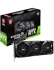 MSI Gaming GeForce RTX 3080 LHR 10GB GDRR6X 320-Bit HDMI/DP Nvlink Torx Fan 3 Ampere Architecture OC Graphics Card (RTX 3080 Ventus 3X Plus 10G OC LHR)