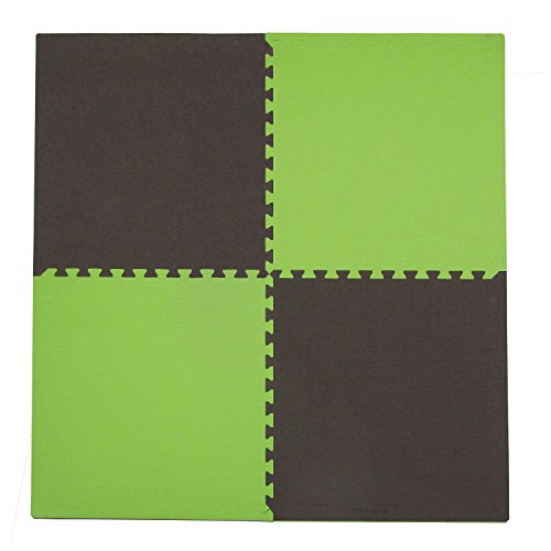 Tadpoles 4 Piece Playmat Set, Green/Brown
