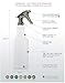 Bar5F Empty Plastic Spray Bottle 32 ounce | Professional Heavy Duty; Chemical Resistant; Fully Adjustable Sprayer | Gray T-Series (Pack of 3)