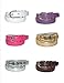 CTM® Kid's Leather 1 inch Basic Dress Belt (Pack of 2), Large, Black