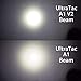 UltraTac A1 V2 EDC Flashlight, LED Pocket Flashlight, 600 Lumen 3 Light Modes, IP68 Waterproof, Powered by one AA or 14500 Battery.